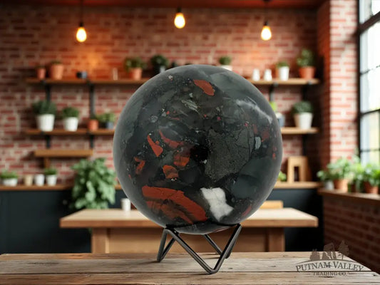 African Bloodstone Sphere Sphere