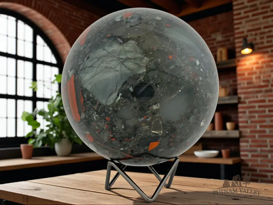 African Bloodstone Sphere Sphere