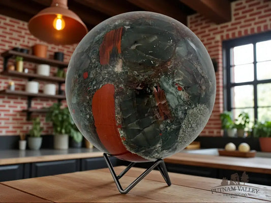 African Bloodstone Sphere Sphere