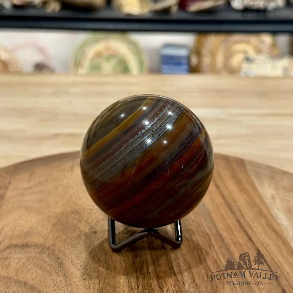 Reserve Australian Tiger Iron Sphere 2.84’’ - Sphere