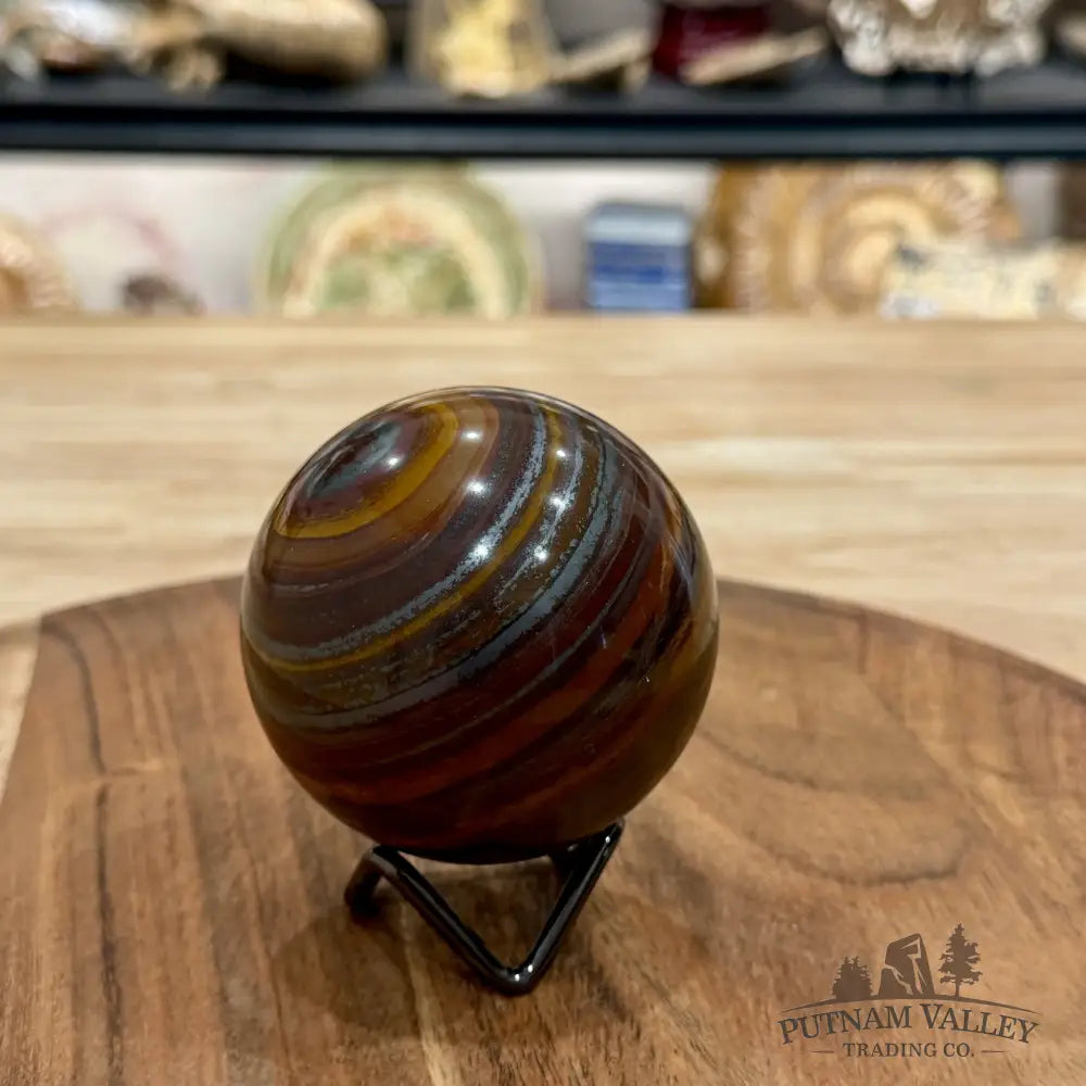 Reserve Australian Tiger Iron Sphere 2.84’’ - Sphere
