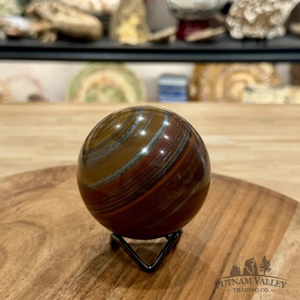 Reserve Australian Tiger Iron Sphere 2.95’’ - Sphere