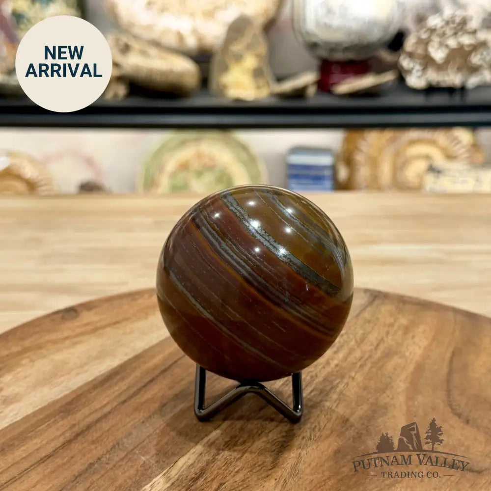 Reserve Australian Tiger Iron Sphere 2.95’’ - Sphere