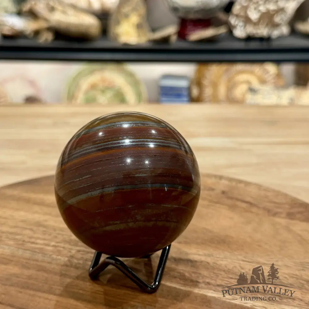 Reserve Australian Tiger Iron Sphere 2.95’’ - Sphere