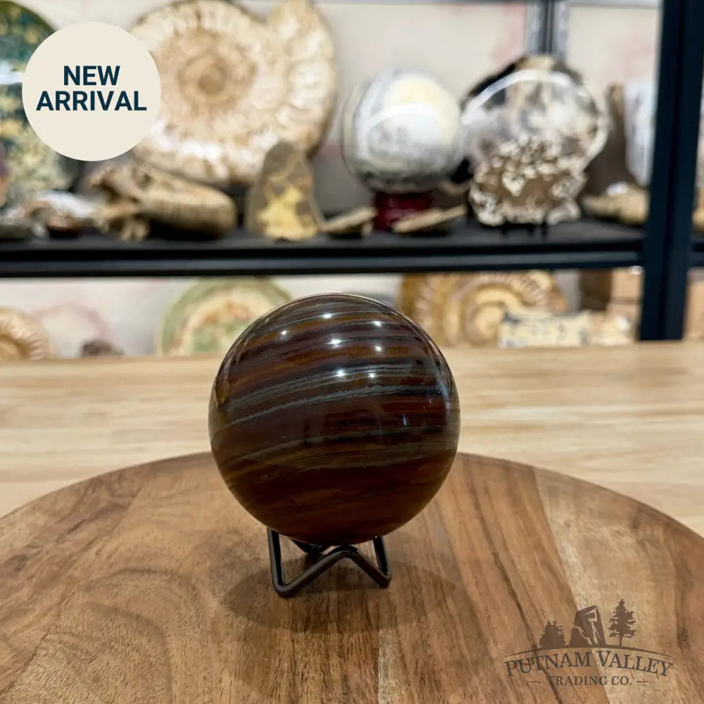Reserve Australian Tiger Iron Sphere 3.43’’ - Sphere