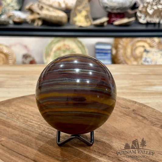 Reserve Australian Tiger Iron Sphere 3.43’’ - Sphere