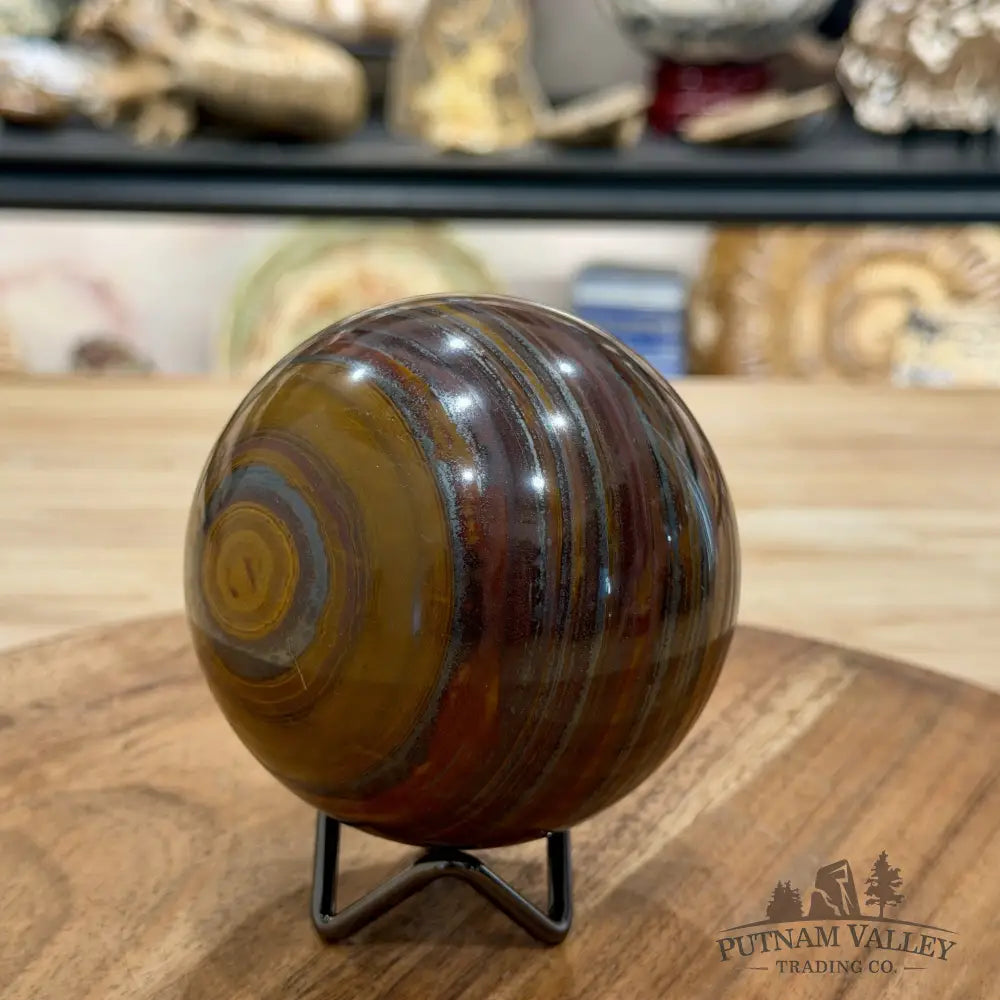 Reserve Australian Tiger Iron Sphere 3.43’’ - Sphere
