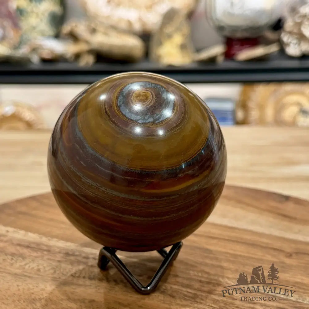 Reserve Australian Tiger Iron Sphere 3.43’’ - Sphere
