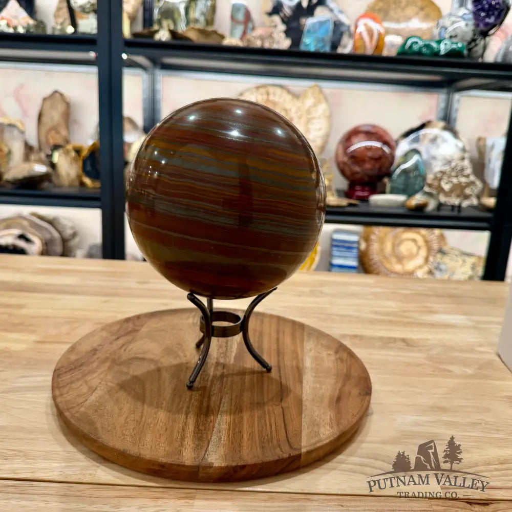 Reserve Tiger Iron Sphere 6.5’’ - Sphere