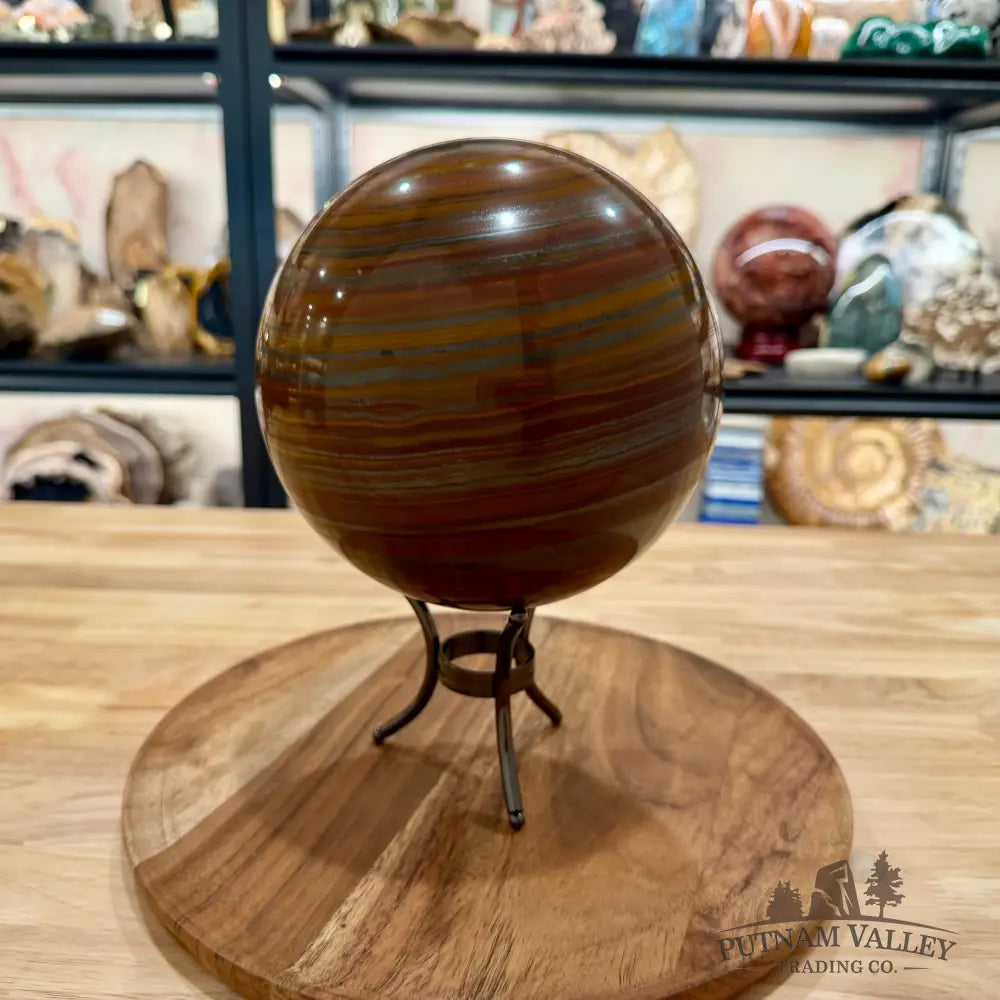 Reserve Tiger Iron Sphere 6.5’’ - Sphere