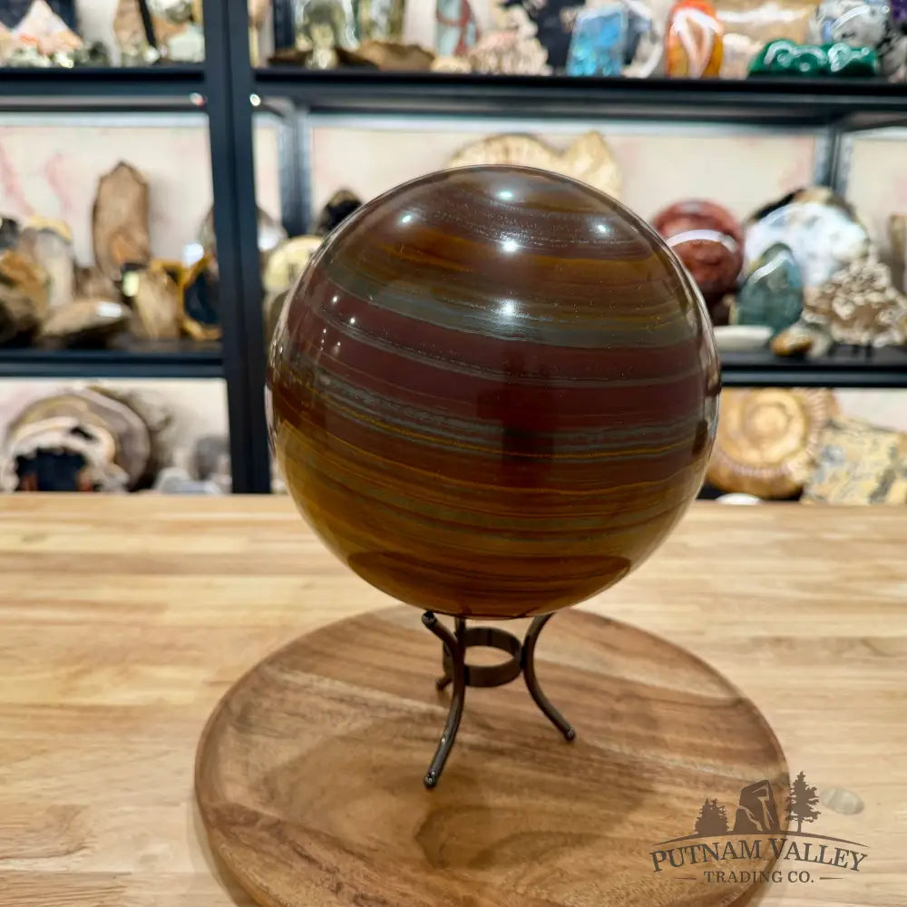 Reserve Tiger Iron Sphere 7.66’’ - Sphere