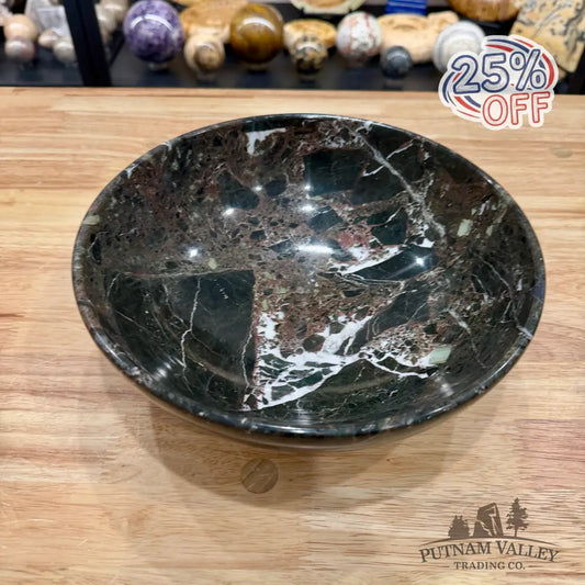 Zebra Marble Bowl 10’’ 4.36 - Bowl
