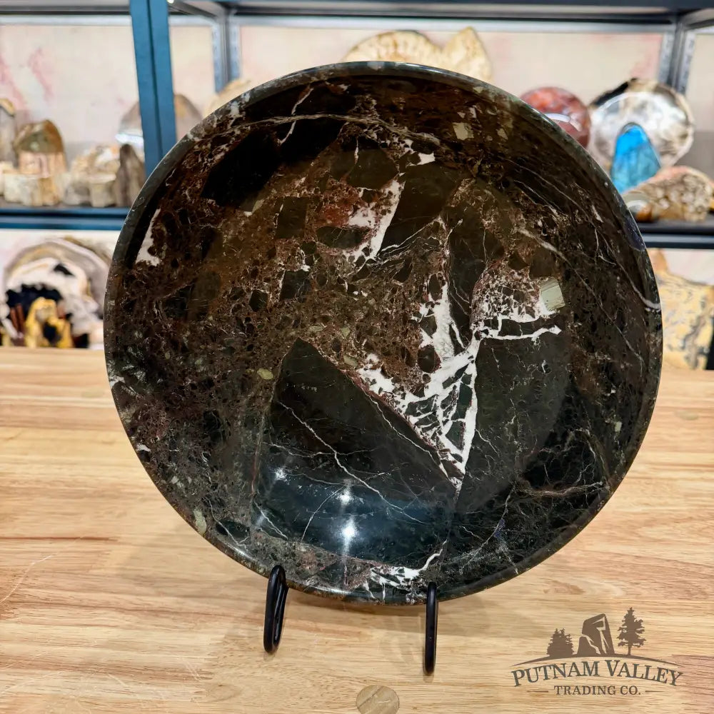 Zebra Marble Bowl 10’’ 4.36 - Bowl