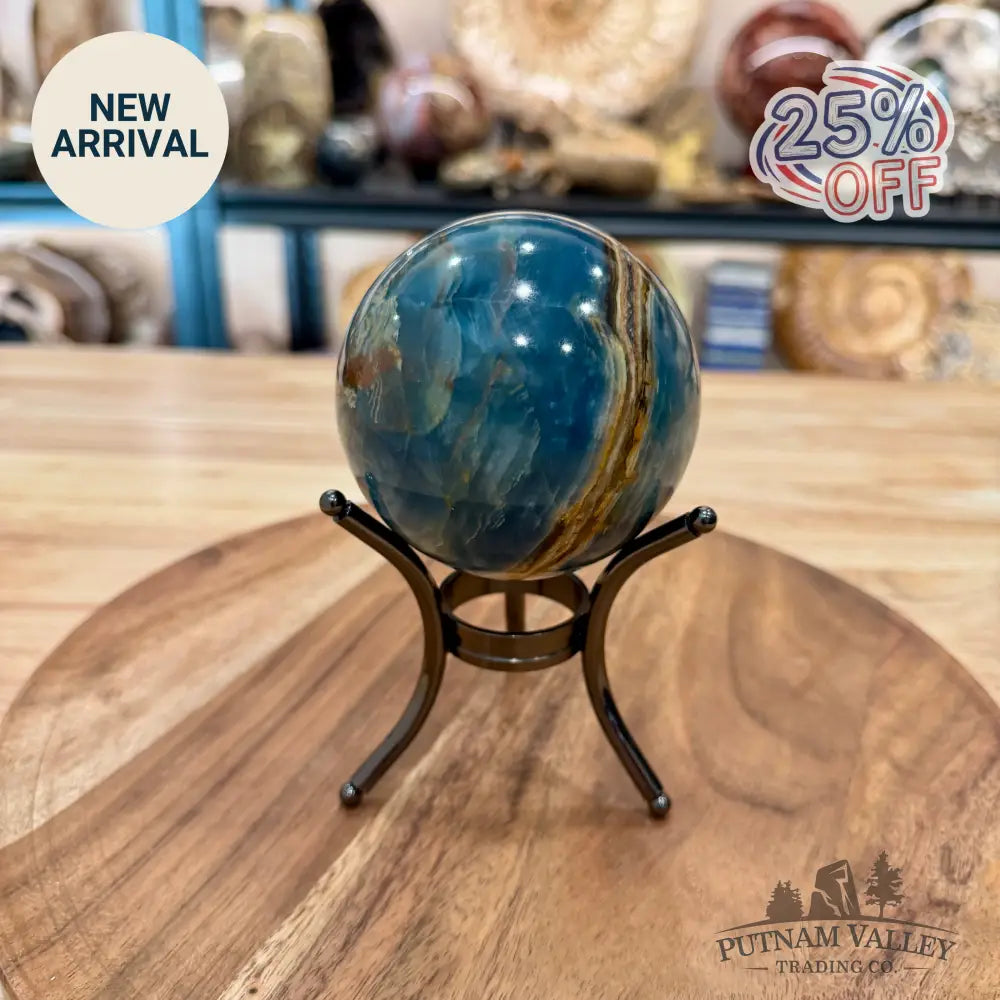 Reserve Blue Onyx Sphere 3.28’’ - Sphere