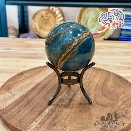 Reserve Blue Onyx Sphere 3.55’’ - Sphere