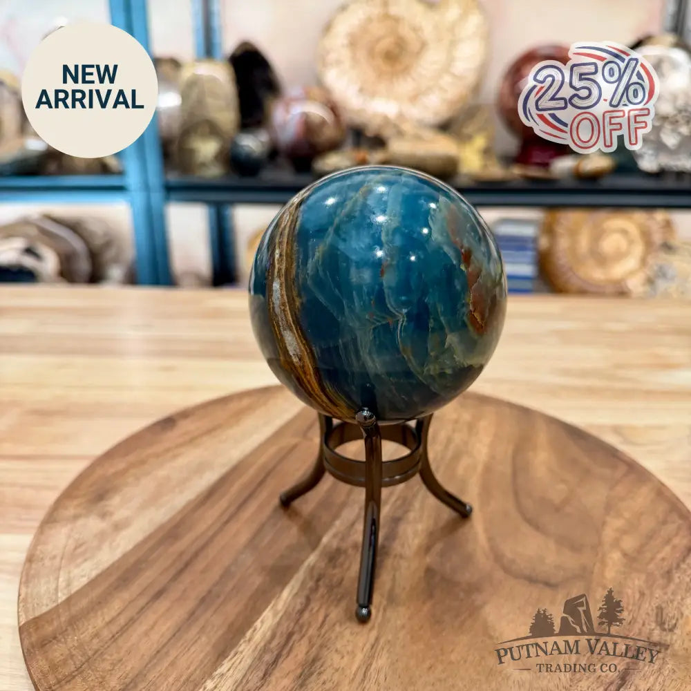 Reserve Blue Onyx Sphere 3.62’’ - Sphere