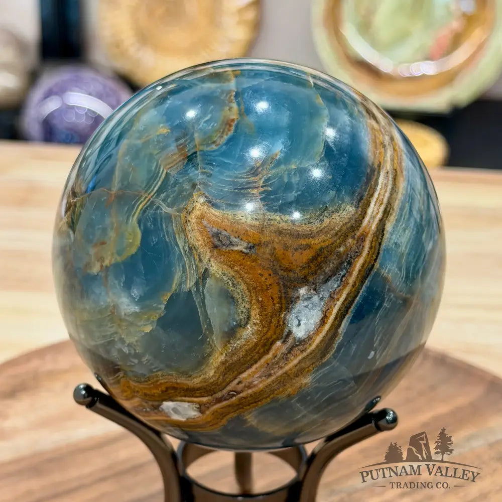 Reserve Blue Onyx Sphere 4.06’’ - Sphere