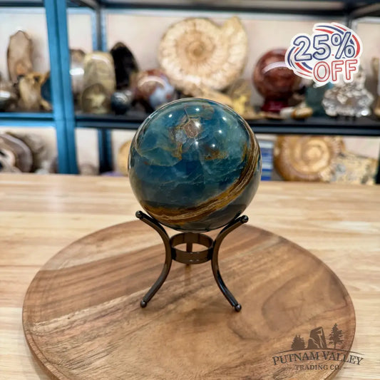 Reserve Blue Onyx Sphere 4.06’’ - Sphere