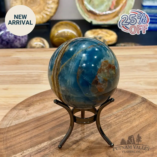 Reserve Blue Onyx Sphere 4’’ - Sphere