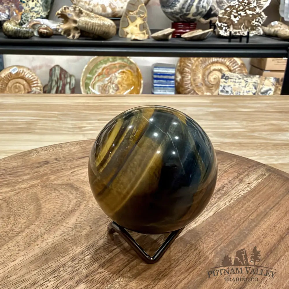 Reserve Blue Tiger Eye Sphere 2.60’’ - Sphere