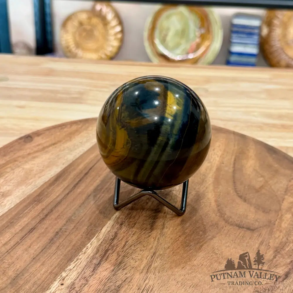Reserve Blue Tiger Eye Sphere 3.13’’ - Sphere