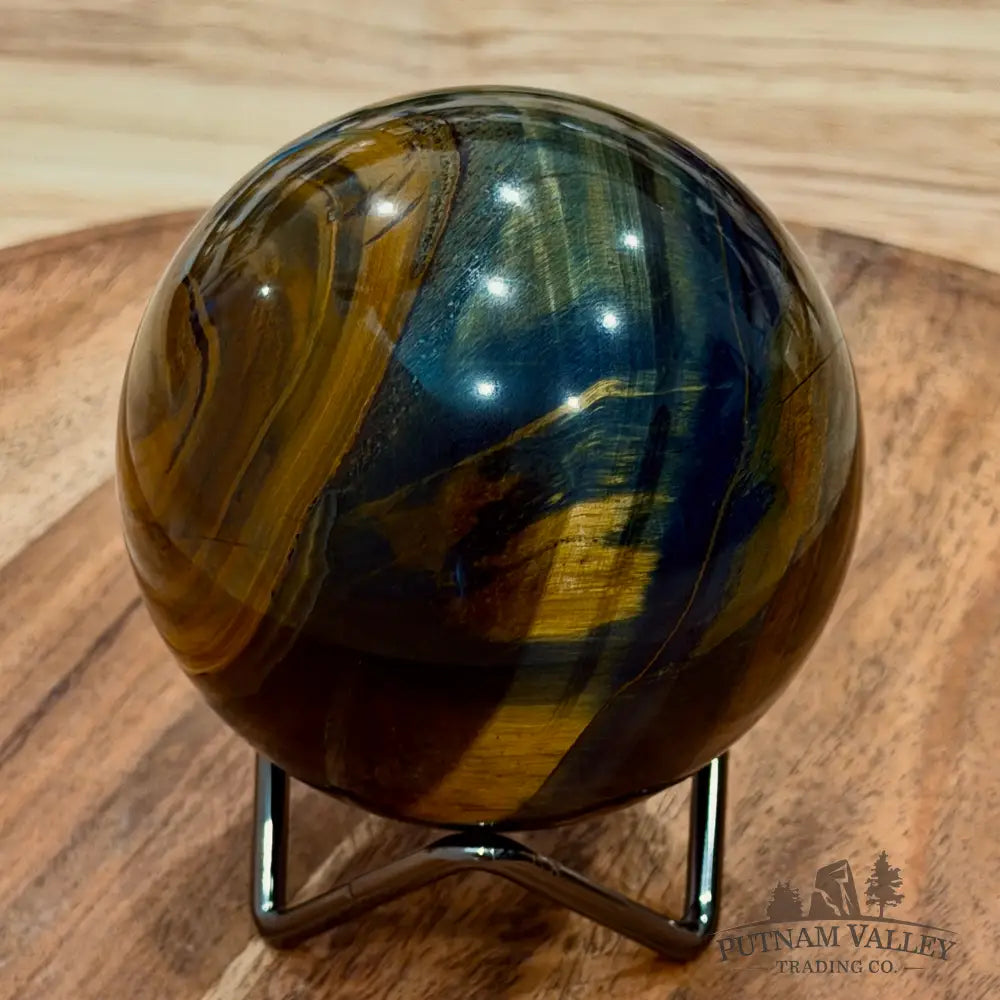 Reserve Blue Tiger Eye Sphere 3.13’’ - Sphere