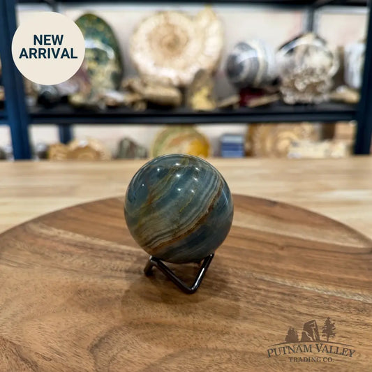 Reserve Brazilian Blue Onyx Sphere 2.45’’ - Sphere