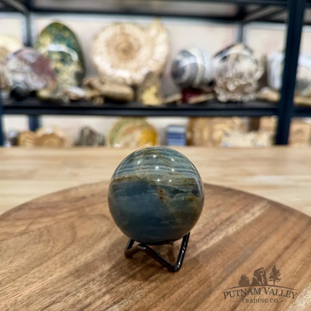Reserve Brazilian Blue Onyx Sphere 2.45’’ - Sphere