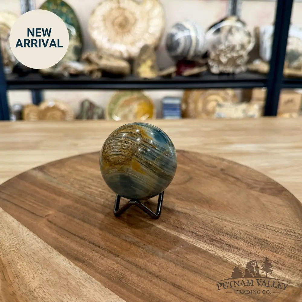 Reserve Brazilian Blue Onyx Sphere 2.47’’ - Sphere
