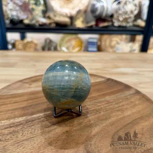 Reserve Brazilian Blue Onyx Sphere 2.62’’ - Sphere