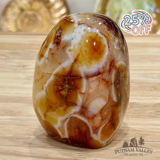 Reserve Carnelian Table Accent 4’’ - Accent