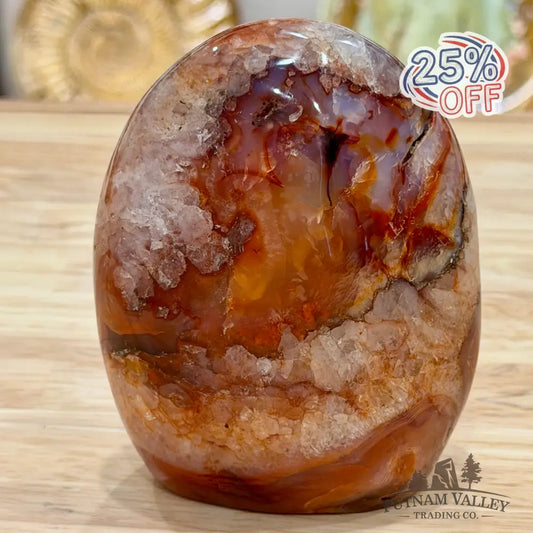 Reserve Carnelian Table Accent 4.45’’ - Accent