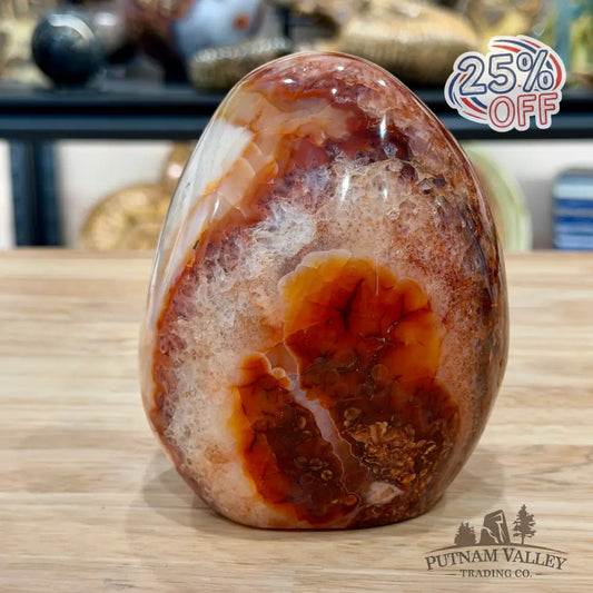 Reserve Carnelian Table Accent 4.6’’ - Accent