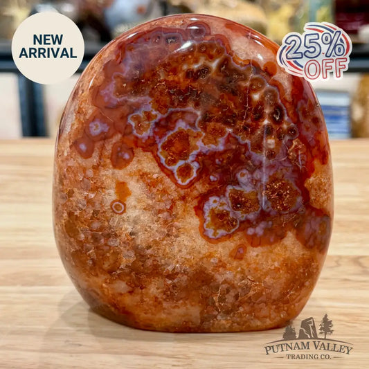 Reserve Carnelian Table Accent 5’’ - Accent