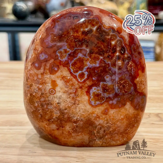 Reserve Carnelian Table Accent 5’’ - Accent