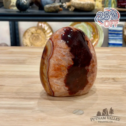 Reserve Carnelian Table Accent 5.25’’ - Accent