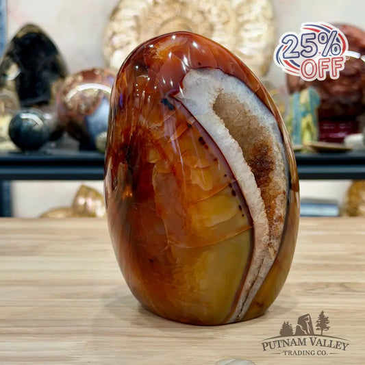 Reserve Carnelian Table Accent 6.5’’ - Accent