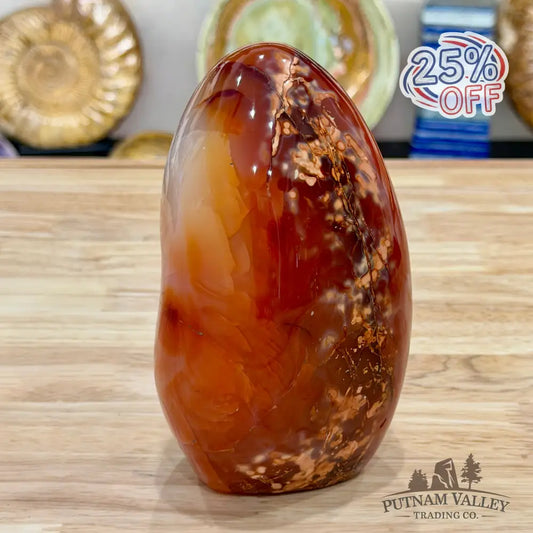 Reserve Carnelian Table Accent 6’’ - Accent