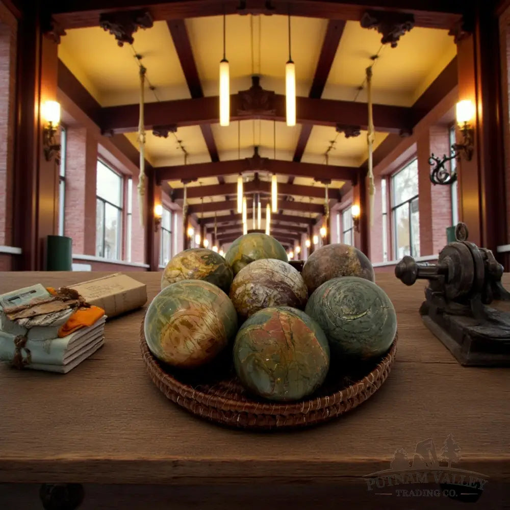 Reserve Cherry Creek Jasper Spheres 2.71’’ - 3’’ Sphere