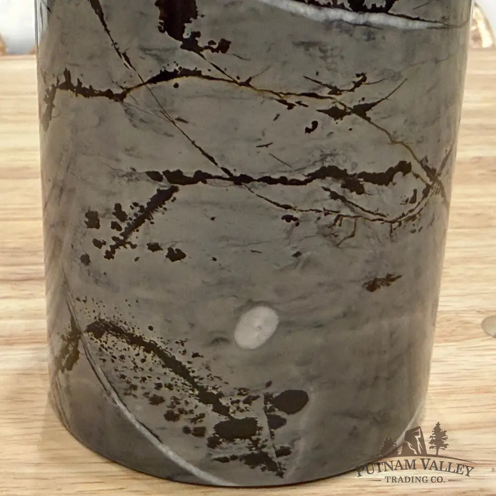 Reserve Chinese Painting Stone Pen Holder Vase