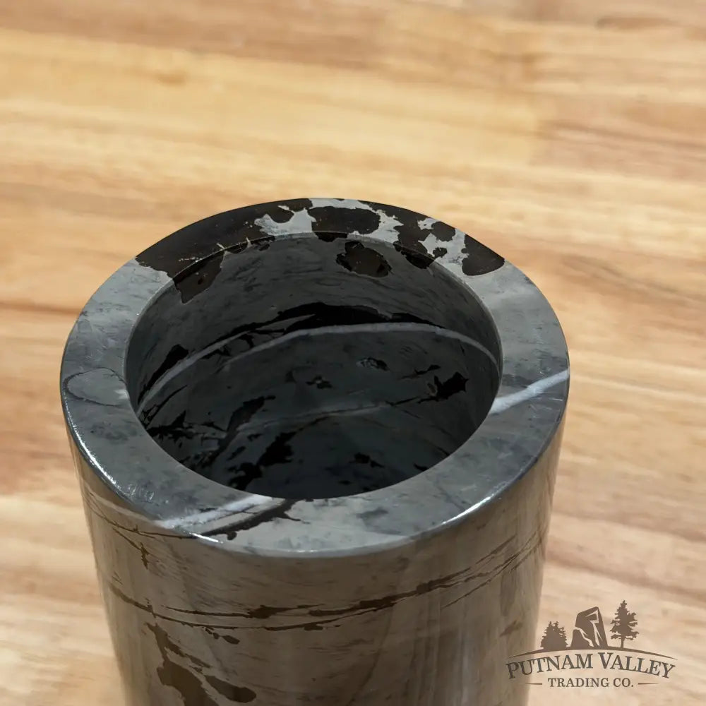 Reserve Chinese Painting Stone Pen Holder Vase