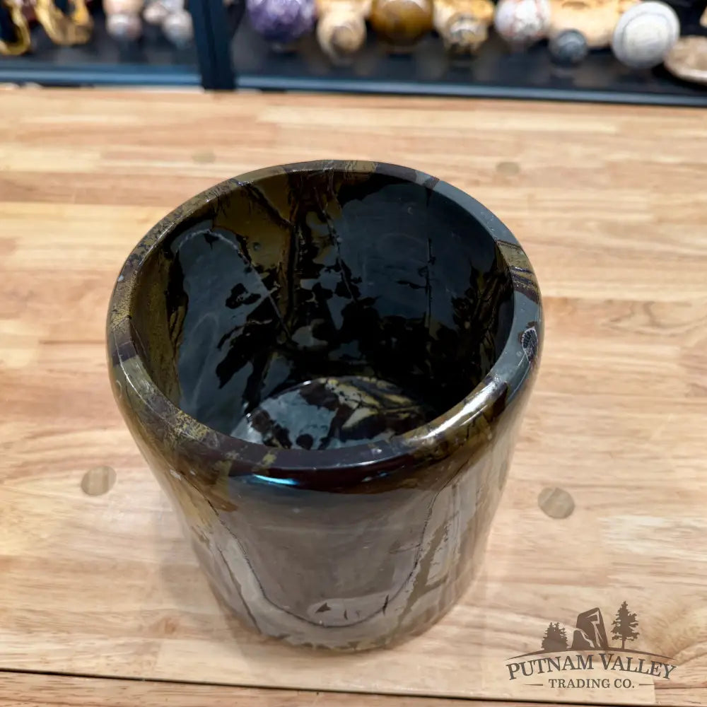 Reserve Chinese Picture Jasper Kitchen Crock - Bowl