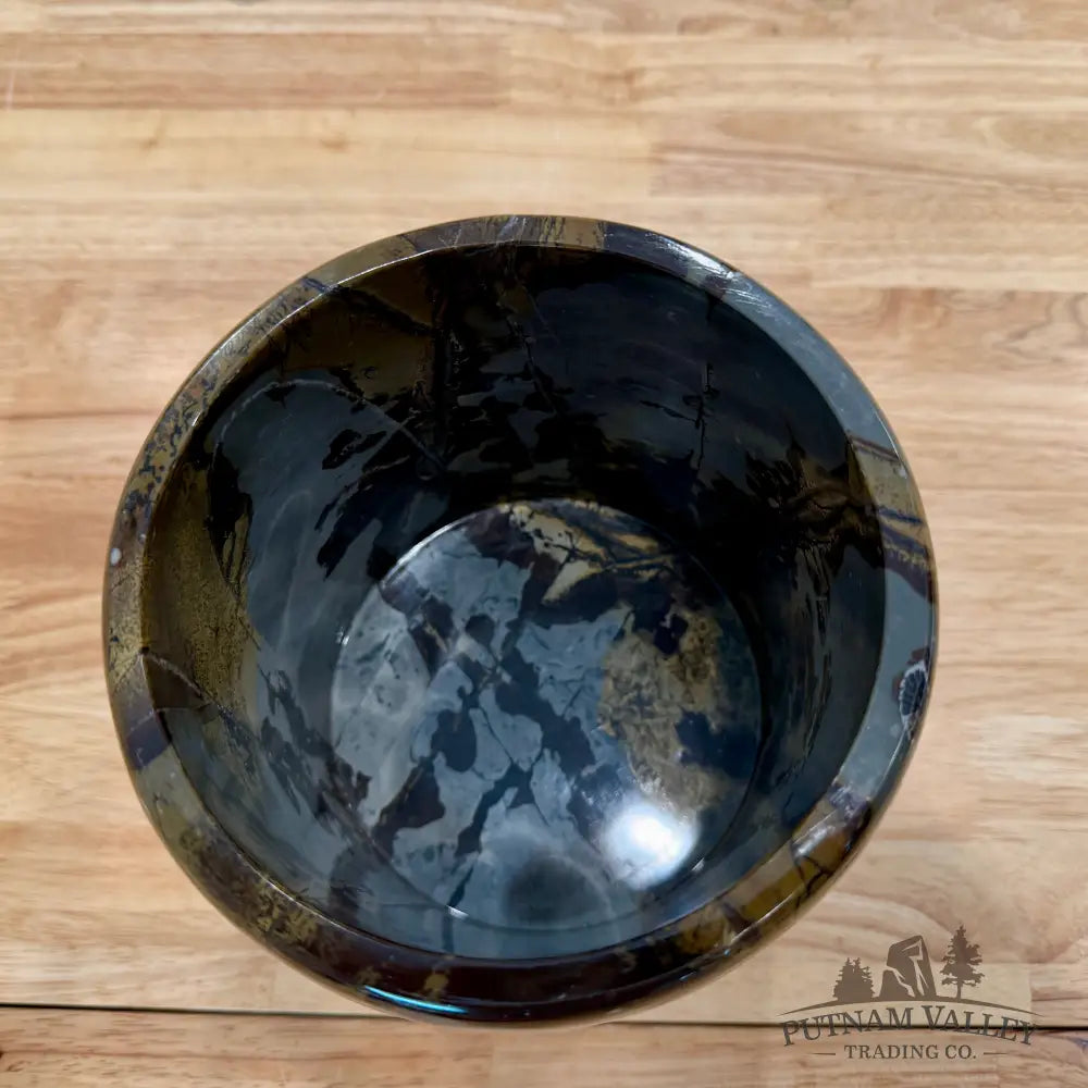 Reserve Chinese Picture Jasper Kitchen Crock - Bowl