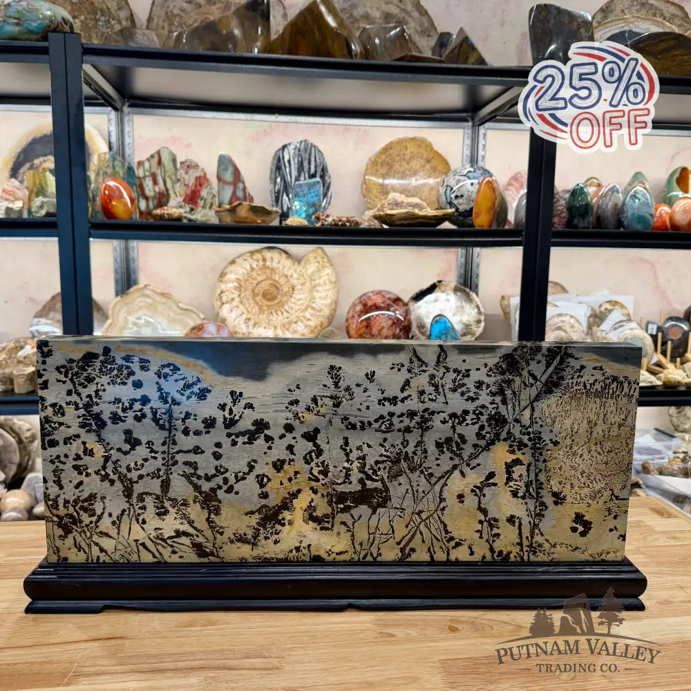 Reserve Chinese Picture Jasper Table Accent 26’’ - Accent