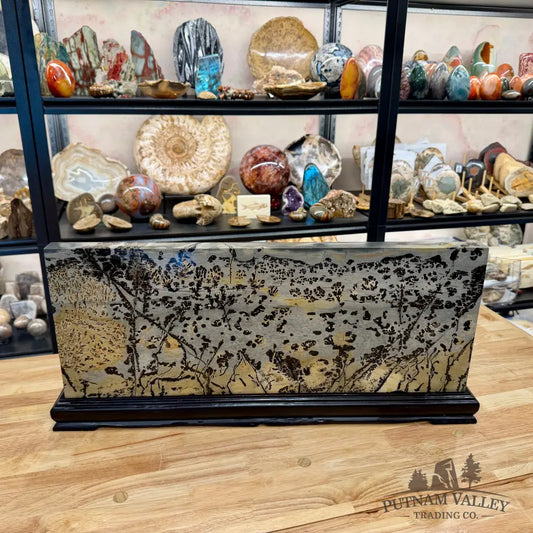 Reserve Chinese Picture Jasper Table Accent 26’’ - Accent