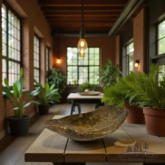 Coral Fossil Bowl - Putnam Valley Trading Co.