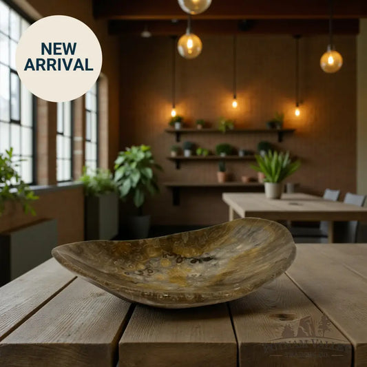 Coral Fossil Bowl Fossil Bowl