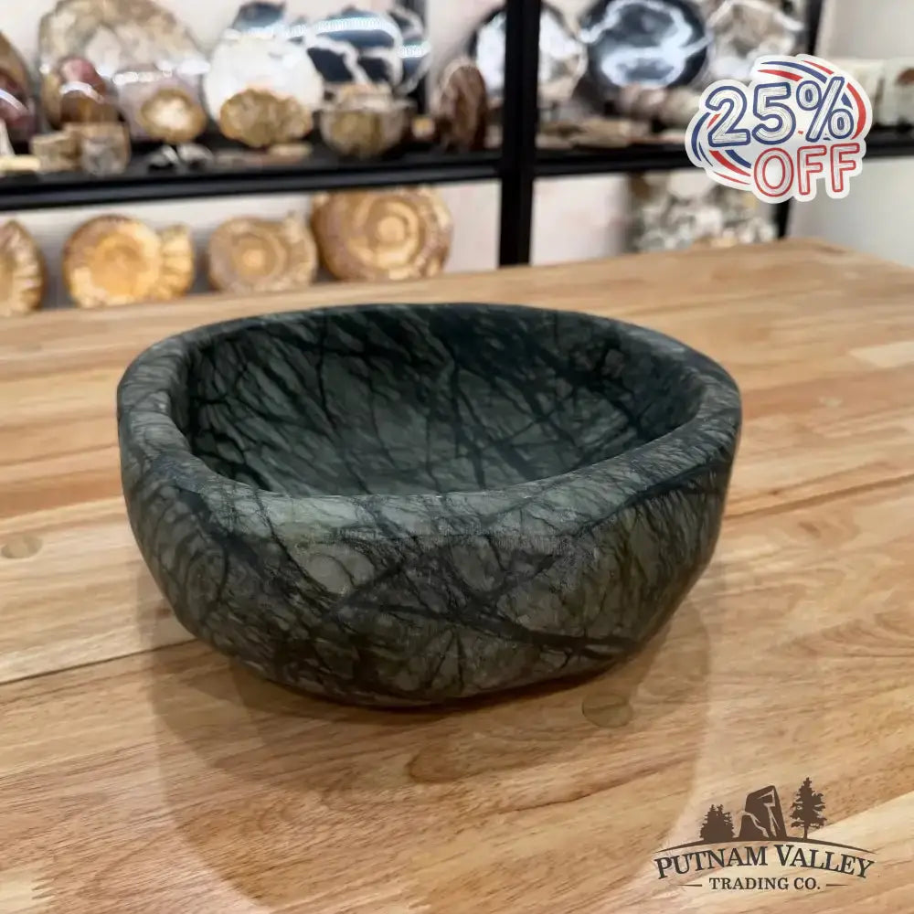 Reserve Dendritic Serpentine Bowl - Putnam Valley Trading Co.