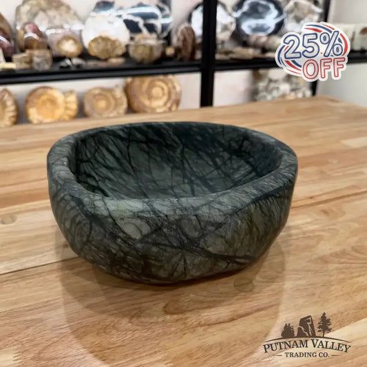 Reserve Dendritic Serpentine Bowl - Putnam Valley Trading Co.