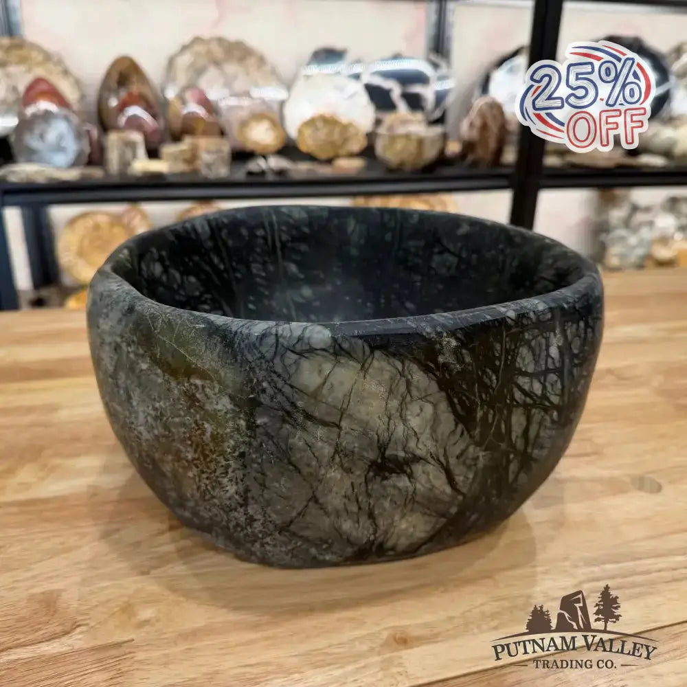 Reserve Dendritic Serpentine Statement Bowl - Putnam Valley Trading Co.